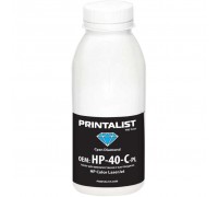 Тонер HP CLJ Universal 40г Cyan PRINTALIST (HP-40-C-PL)