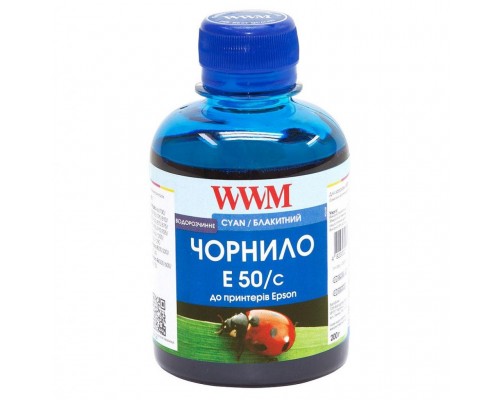 Чорнило WWM Epson Stylus Universal cyan (E50/C)