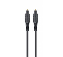 Кабель мультимедійний Optical Toslink M-M 1m black Cablexpert (CC-OPT-1M)