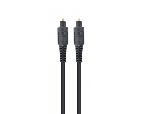 Кабель мультимедійний Optical Toslink M-M 1m black Cablexpert (CC-OPT-1M)