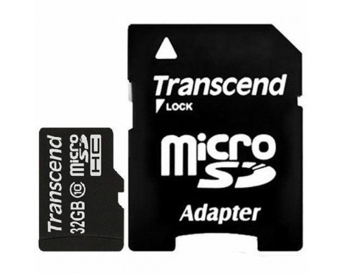 Карта пам'яті Transcend 32Gb microSDHC class 10 (TS32GUSDHC10)