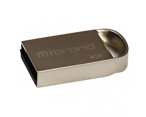 USB флеш накопитель Mibrand 8GB lynx Silver USB 2.0 (MI2.0/LY8M2S)