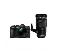 Цифровий фотоапарат Olympus E-M1 mark II Double Zoom PRO 12-40+40-150Kit B/B/B (V207061BE010)