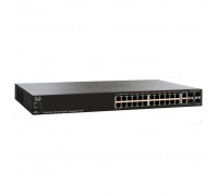 Комутатор мережевий Cisco SG350-28SFP-K9-EU