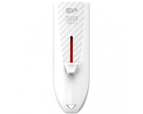 USB флеш накопичувач Silicon Power 256GB Blaze B25 White USB 3.0 (SP256GBUF3B25V1W)