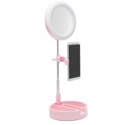 Набор блогера XoKo BS-700 mini stand 30-58cm with LED lamp 16cm mirror (BS-700mini)
