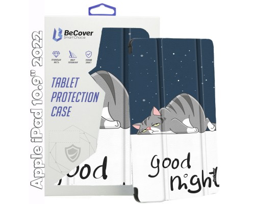 Чохол до планшета BeCover Smart Case Apple iPad 10.9" 2022 Good Night (709203)