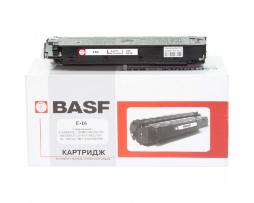 Картридж BASF Canon E16 Black, для FC-128/230/310/330 (KT-E16)