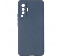 Чохол до моб. телефона DENGOS Carbon Vivo X50, blue (DG-TPU-CRBN-102) (DG-TPU-CRBN-102)