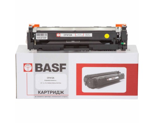 Картридж BASF для HP LJ Pro M452dn/M452nw/M477fdn Yellow (KT-CF412A)