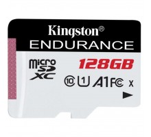 Карта пам'яті Kingston 128GB microSDXC class 10 UHS-I U1 A1 High Endurance (SDCE/128GB)