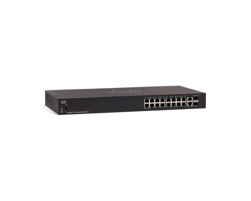 Комутатор мережевий Cisco SG250-18-K9-EU