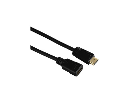 Кабель мультимедійний HDMI M to HDMI F 3.0m HAMA (00122121)