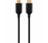 Кабель мультимедийный HDMI to HDMI 1.0m 4K/Ultra HD Belkin (F3Y021BT1M)