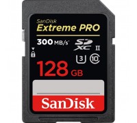 Карта памяти SANDISK 128GB SDXC class 10 UHS-II 4K Extreme Pro (SDSDXPK-128G-GN4IN)