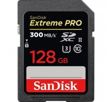 Карта памяти SANDISK 128GB SDXC class 10 UHS-II 4K Extreme Pro (SDSDXPK-128G-GN4IN)