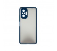 Чехол для моб. телефона Dengos Matte Xiaomi Redmi Note 10 Pro (blue) (DG-TPU-MATT-78)