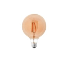 Лампочка Delux Globe G125 8Вт E27 2700К amber filament (90016726)