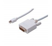 Кабель мультимедійний miniDisplayPort to DVI 24+1 1.0m Digitus (AK-340305-010-W)