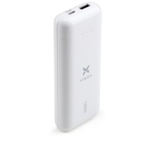 Батарея універсальна Vinga 10000 mAh glossy white (VPB1MWH)