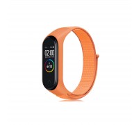 Ремінець до фітнес браслета BeCover Nylon Style для Xiaomi Mi Smart Band 7 Orange (707665)