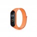 Ремінець до фітнес браслета BeCover Nylon Style для Xiaomi Mi Smart Band 7 Orange (707665)