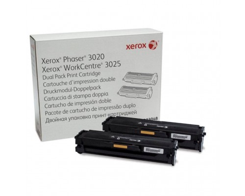 Картридж XEROX Phaser 3020/WC3025 Dual Pack (106R03048)