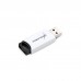 USB флеш накопичувач eXceleram 8GB H2 Series White/Black USB 2.0 (EXU2H2W08)