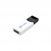 USB флеш накопичувач eXceleram 8GB H2 Series White/Black USB 2.0 (EXU2H2W08)