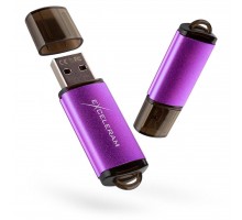 USB флеш накопичувач eXceleram 64GB A3 Series Purple USB 3.1 Gen 1 (EXA3U3PU64)