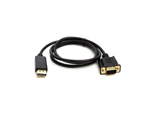 Кабель мультимедійний DisplayPort (M) ещ VGA (M) 1.0m PowerPlant (CA911882)