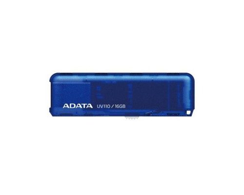USB флеш накопичувач ADATA 16GB UV110 Blue USB 2.0 (AUV110-16G-RBL)
