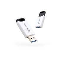 USB флеш накопичувач eXceleram 16GB H2 Series White/Black USB 3.1 Gen 1 (EXU3H2W16)