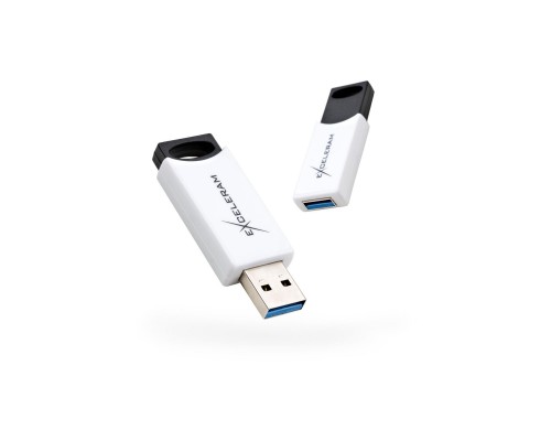 USB флеш накопичувач eXceleram 16GB H2 Series White/Black USB 3.1 Gen 1 (EXU3H2W16)