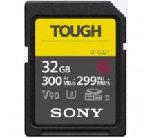 Карта пам'яті SONY 32GB SDHC class 10 UHS-II U3 V90 Tough (SF-G32T)