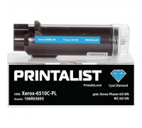 Тонер-картридж Printalist Xerox Ph6510N, WC 6515N, 106R03693 Cyan (Xerox-6510C-PL)