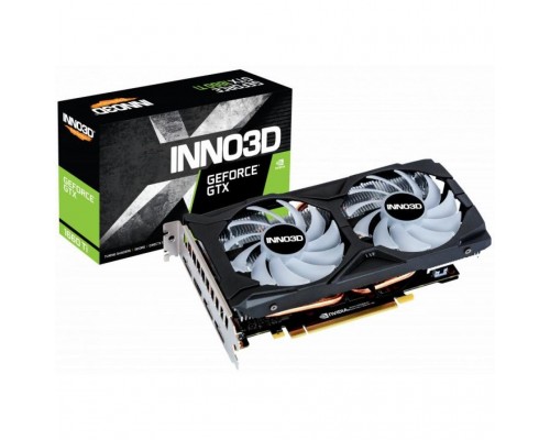 Відеокарта INNO3D GeForce GTX1660 Ti 6144Mb TWIN X2 OC RGB (N166T2-06D6X-1710VA15LB)