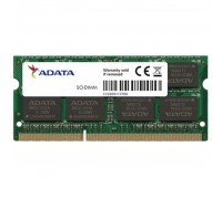 Модуль памяти для ноутбука SoDIMM DDR3 4GB 1600 MHz ADATA (AD3S1600W4G11-S)