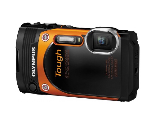 Цифровий фотоапарат Olympus TG-860 Orange (Waterproof - 15m; iHS; Wi-Fi) (V104170OE000)