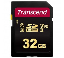 Карта памяти Transcend 32GB SDHC class 10 UHS-II U3 V30 MLC (TS32GSDC700S)