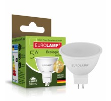 Лампочка Eurolamp LED SMD MR16 5W GU5.3 3000K 220V (LED-SMD-05533(P))
