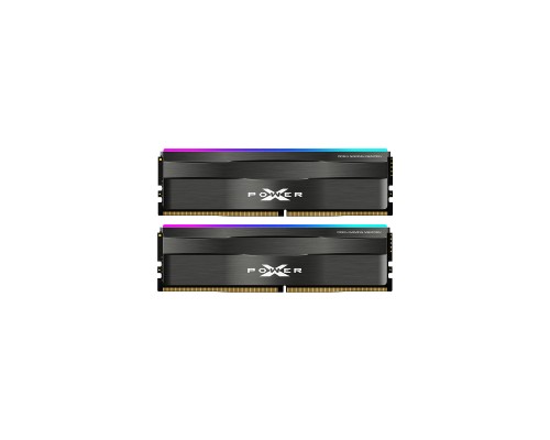 Модуль пам'яті для комп'ютера DDR4 32GB (2x16GB) 3200 MHz XPOWER Zenith RGB Silicon Power (SP032GXLZU320BDD)