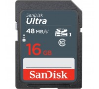 Карта пам'яті SANDISK 16GB SDHC Class 10 UHS-I (SDSDUNB-016G-GN3IN)