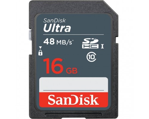 Карта пам'яті SanDisk 16GB SDHC Class 10 UHS-I (SDSDUNB-016G-GN3IN)