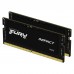 Модуль пам'яті для ноутбука SoDIMM DDR5 32GB (2x16GB) 6000 MHz Impact Kingston Fury (ex.HyperX) (KF560S38IBK2-32)