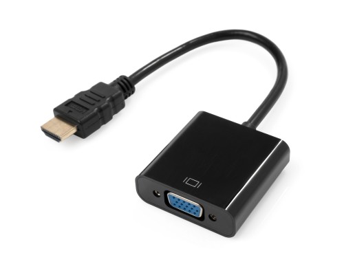 Перехідник HDMI to VGA 1080p Vinga (VCPAHDMIM2VGAFBK)