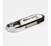 USB флеш накопитель Mibrand 8GB Aligator White USB 2.0 (MI2.0/AL8U7W)
