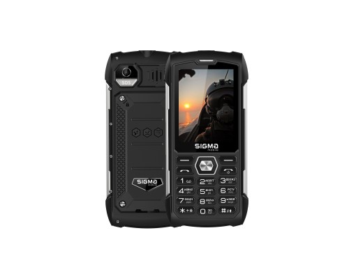 Мобільний телефон Sigma X-treme PK68 Black (4827798466711)