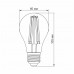 Лампочка Videx Filament A60FA 10W E27 2200K 220V (VL-A60FA-10272)