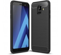 Чехол для моб. телефона Laudtec для Samsung A6 2018/A600 Carbon Fiber (Black) (LT-A600F)